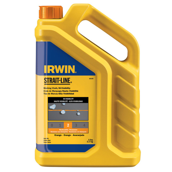 Irwin Chalk Powder 5# Orange 65105